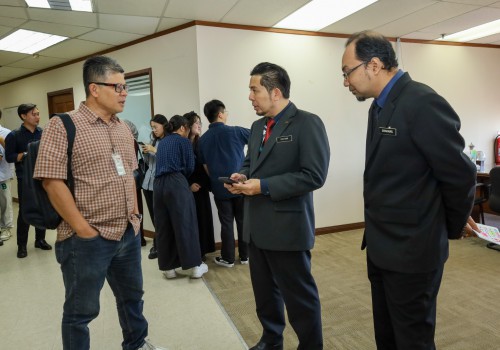 LAWATAN DARI UNIVERSITI SAINS MALAYSIA (JURUSAN IJAZAH SARJANA MUDA PERANCANGAN BANDAR DAN WILAYAH) 
