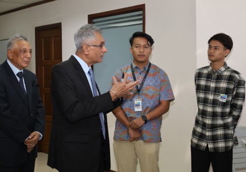 LAWATAN DARI UNIVERSITI SAINS MALAYSIA (JURUSAN IJAZAH SARJANA MUDA PERANCANGAN BANDAR DAN WILAYAH)
