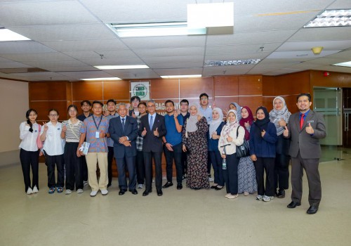 LAWATAN DARI UNIVERSITI SAINS MALAYSIA (JURUSAN IJAZAH SARJANA MUDA PERANCANGAN BANDAR DAN WILAYAH)
